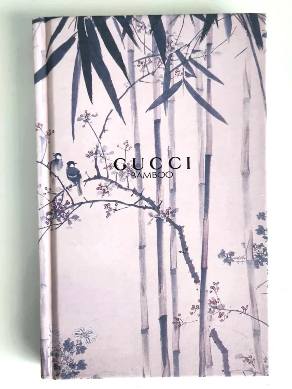 ✨NEW Designer GUCCI Journal Notebook Bamboo Pink Hardcover 4.5x7 Perfect Gift!